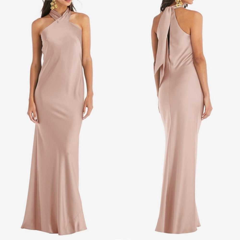LOVELY IMOGEN · STYLE LB025 · LUX CHARMEUSE Toasted Sugar XL